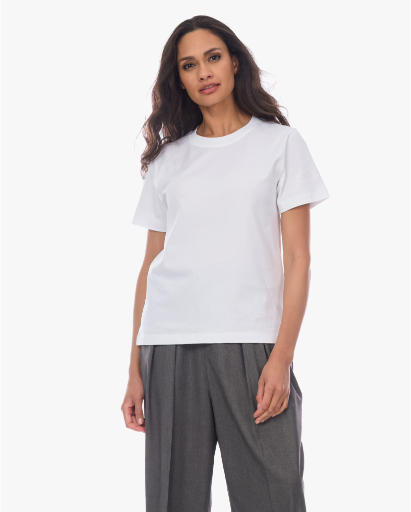 Back Print T-shirt Wit