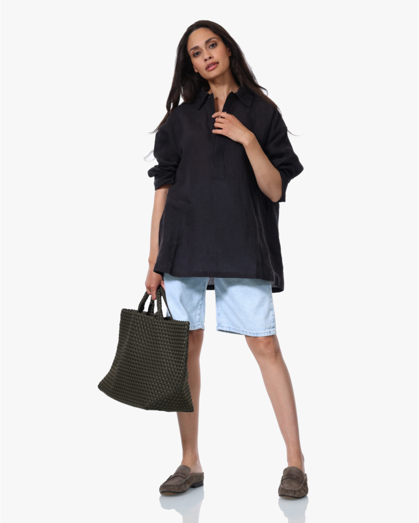 Camille Denim Short Mowroy Bright