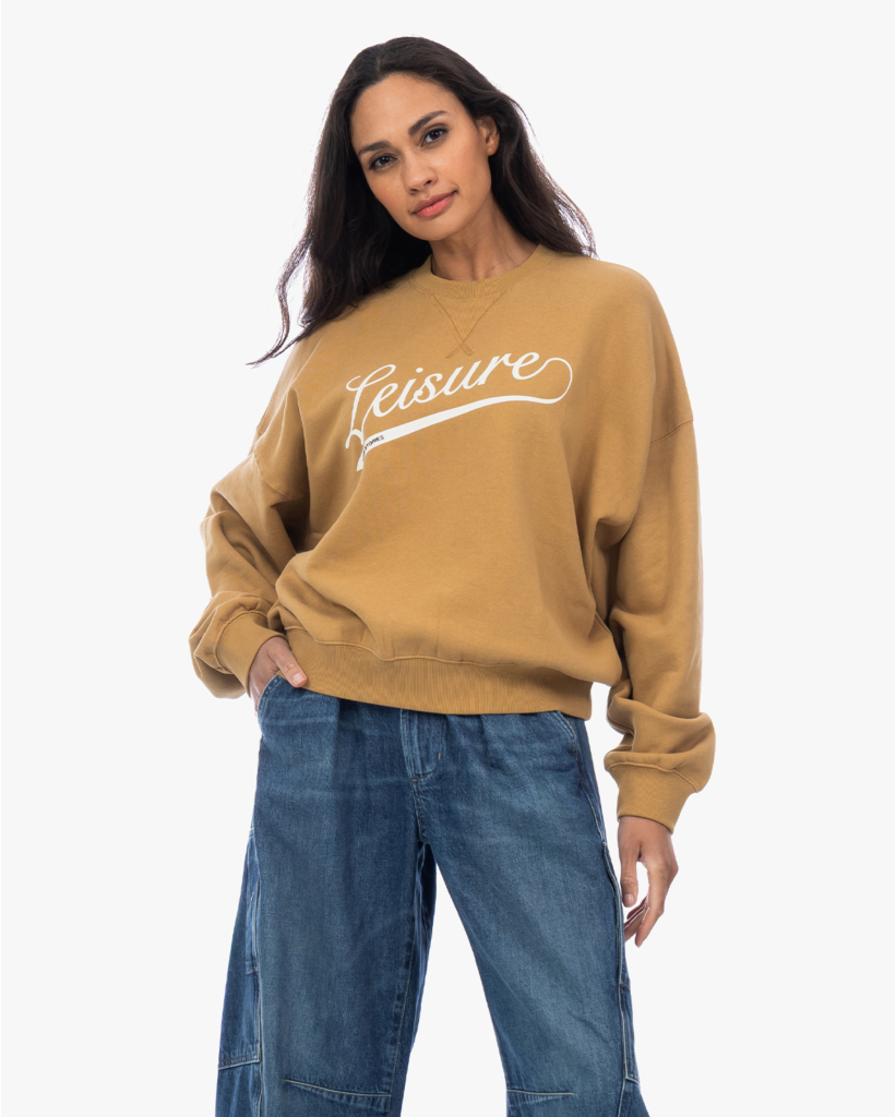 Sloane Leisure Sweater Lichtbruin