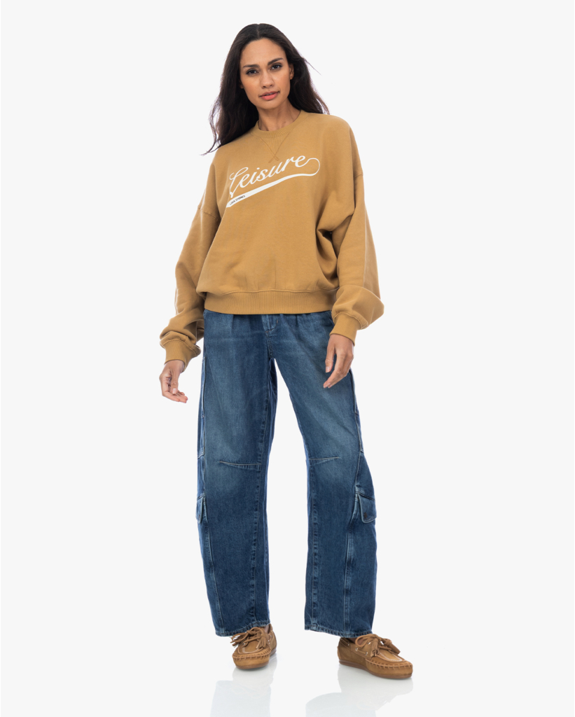 Sloane Leisure Sweater Lichtbruin