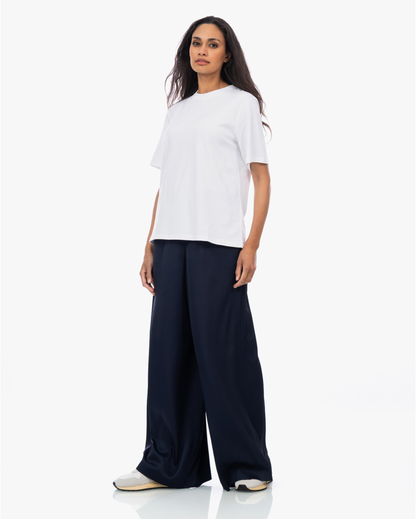 Soft Touch Boxy T-shirt Wit