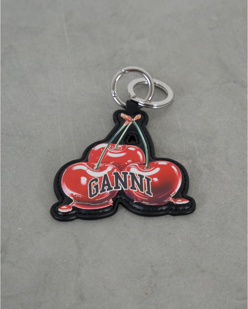 Joy Cherry Sleutelhanger Zwart