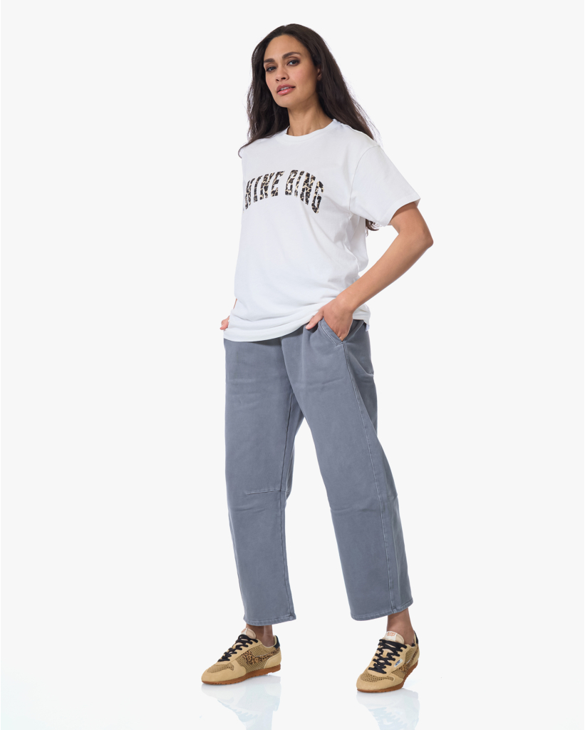Miro Barrel Sweatpants Grijs