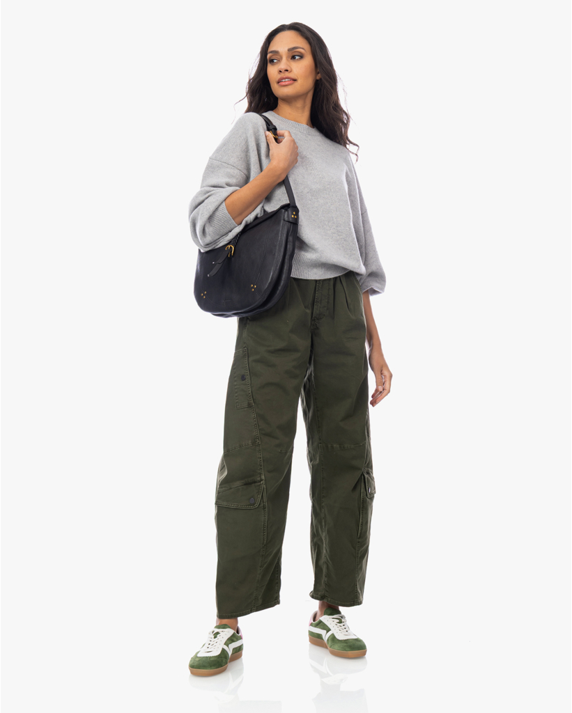 Flight Pant Barrel Cargo Broek Groen