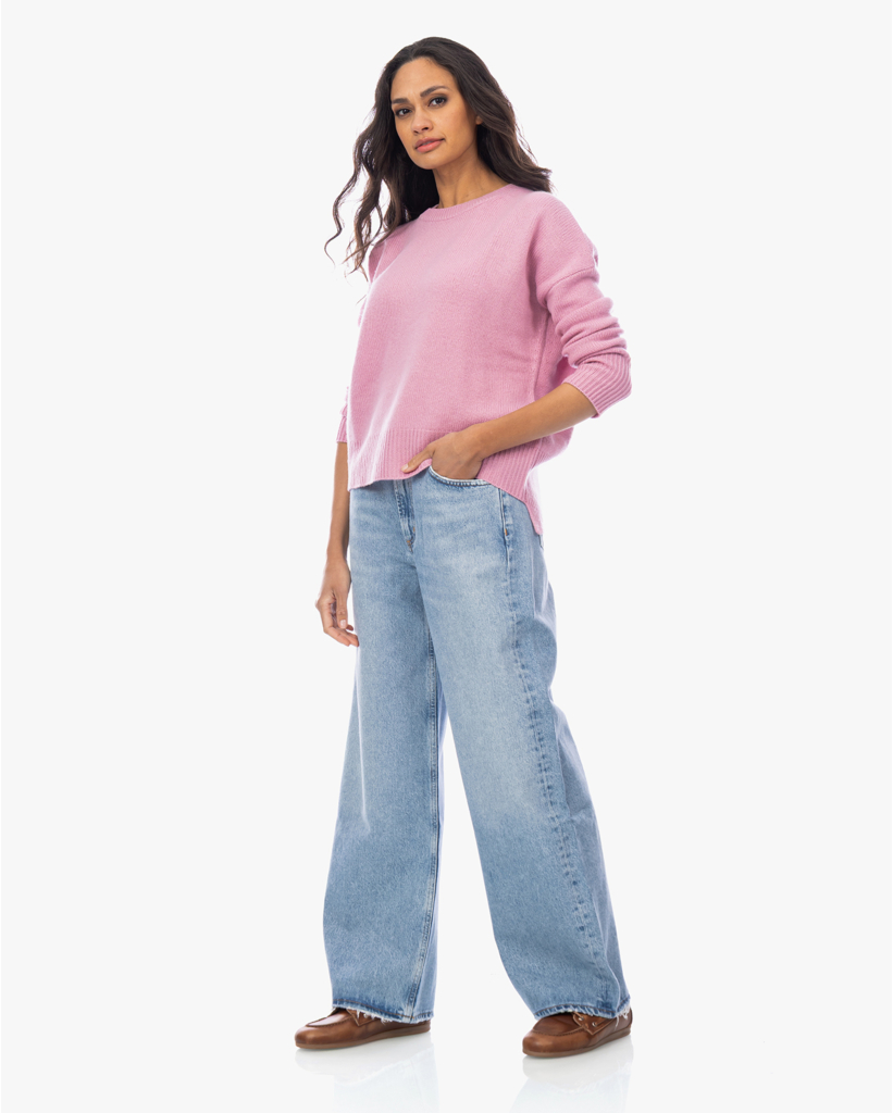 Mila Kasjmier Pullover Trui Roze