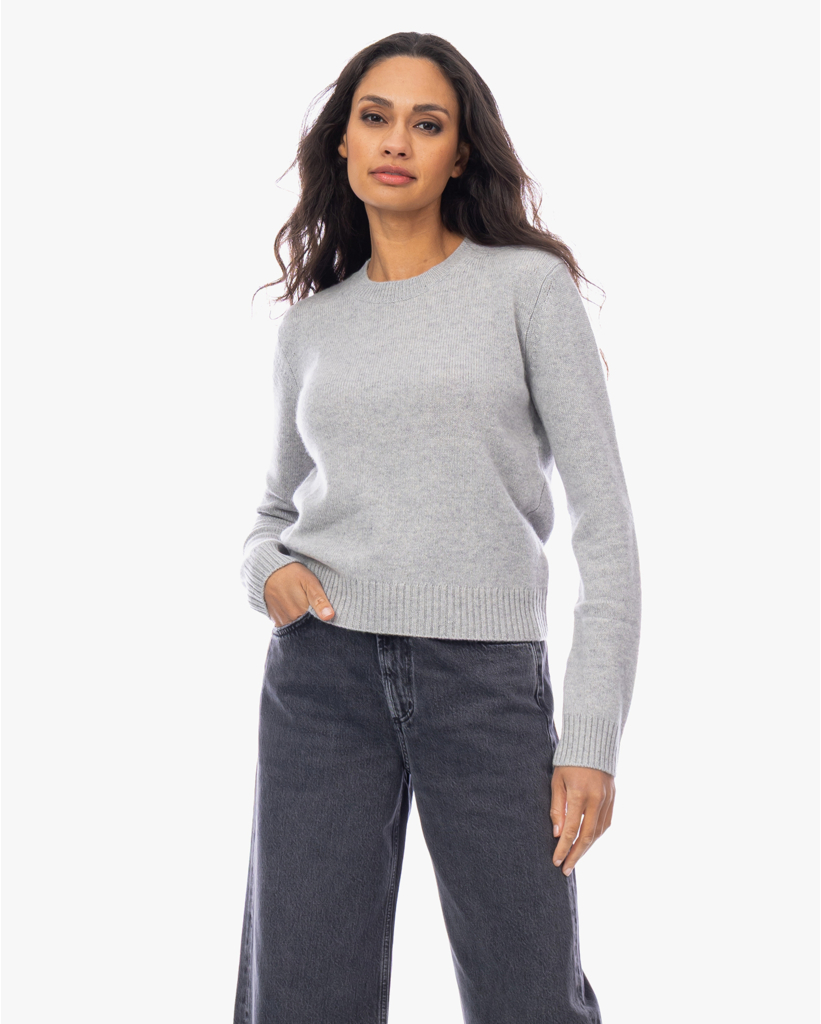 Mable Kasjmier Pullover Trui Grijs