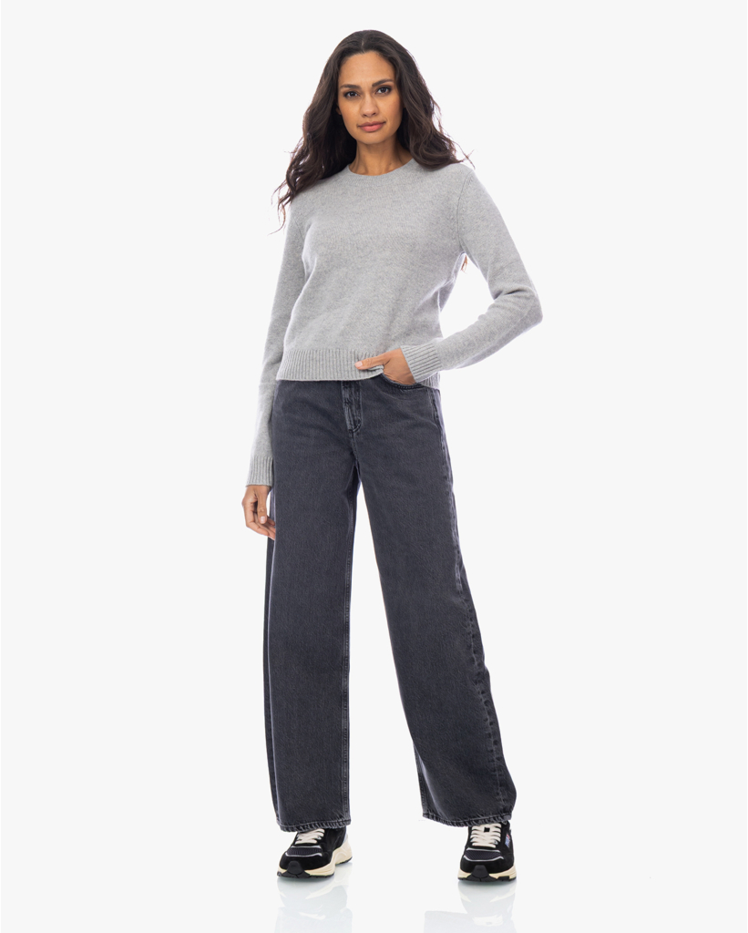 Mable Kasjmier Pullover Trui Grijs