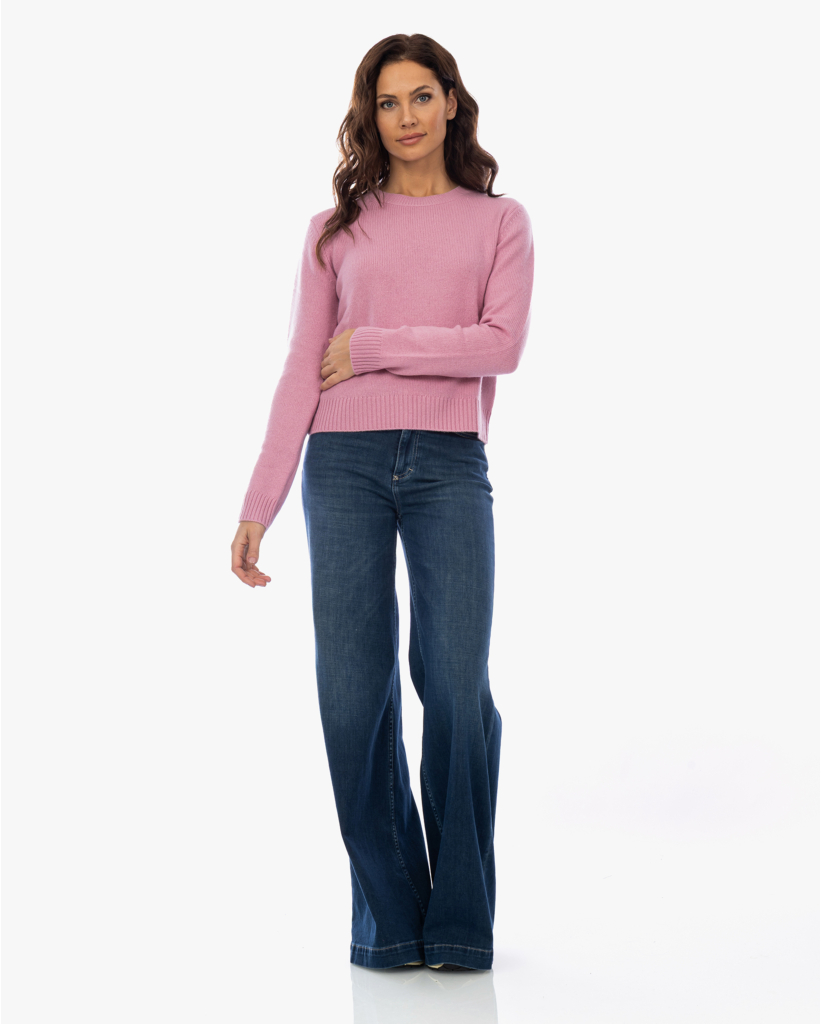 Mable Kasjmier Pullover Trui Roze