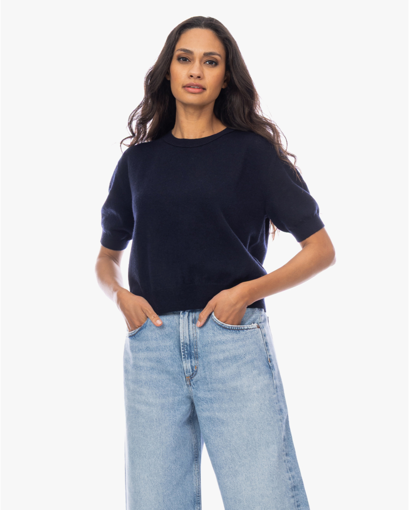 Genevra Kasjmier Pullover Shirt Deep Navy