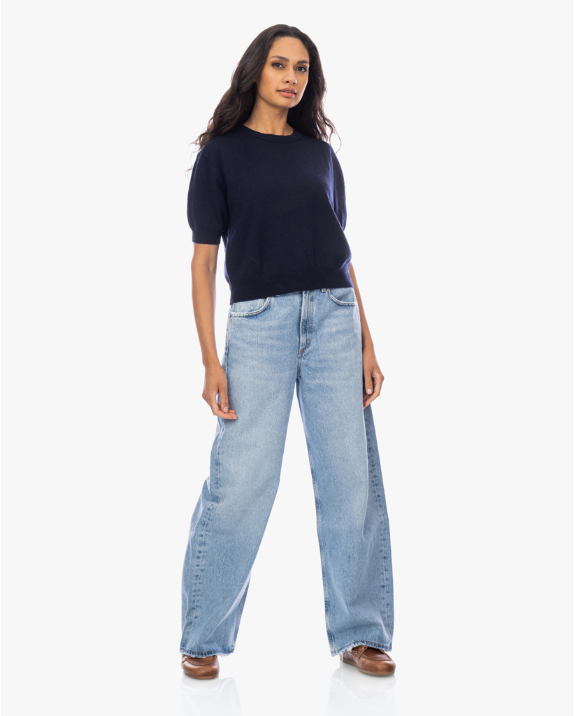 Genevra Kasjmier Pullover Shirt Deep Navy