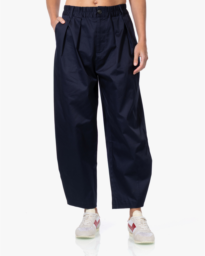 New York Barrel Twill Pantalon Navy 