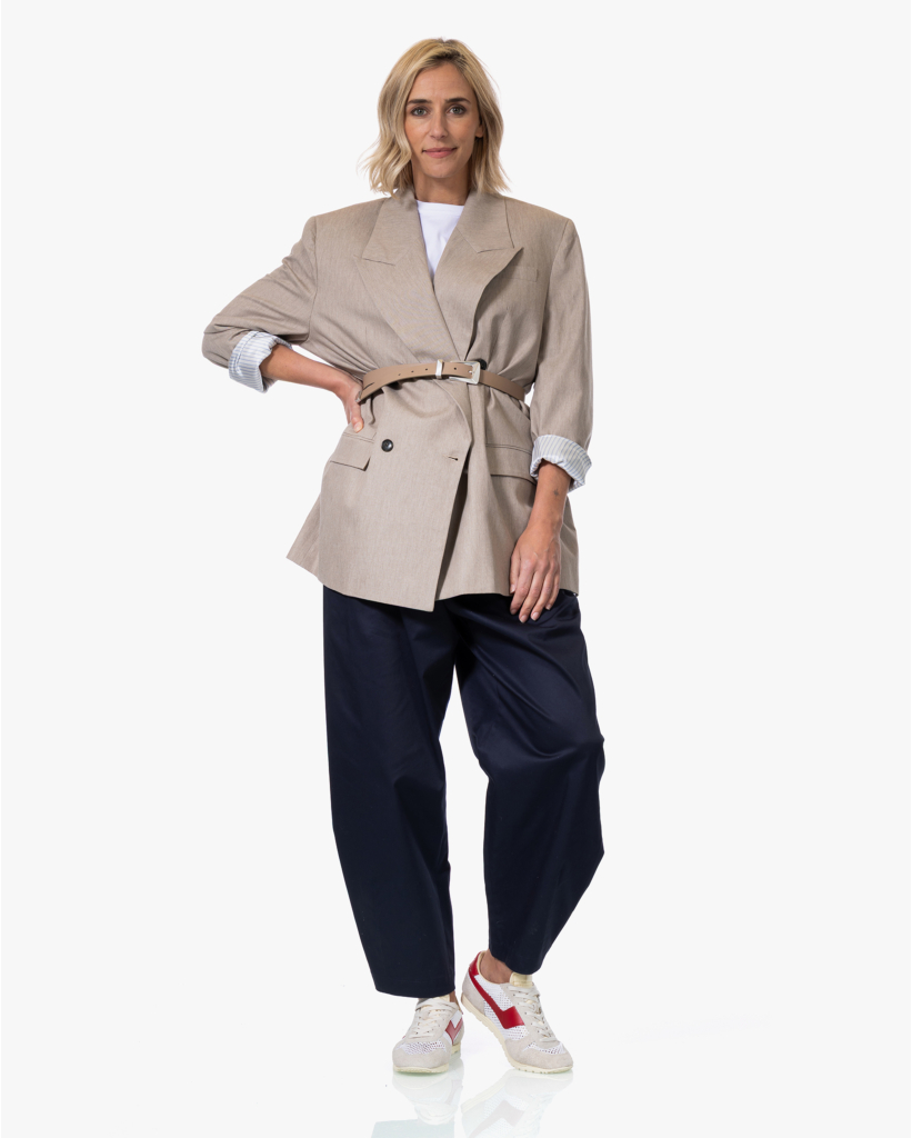 New York Barrel Twill Pantalon Navy 