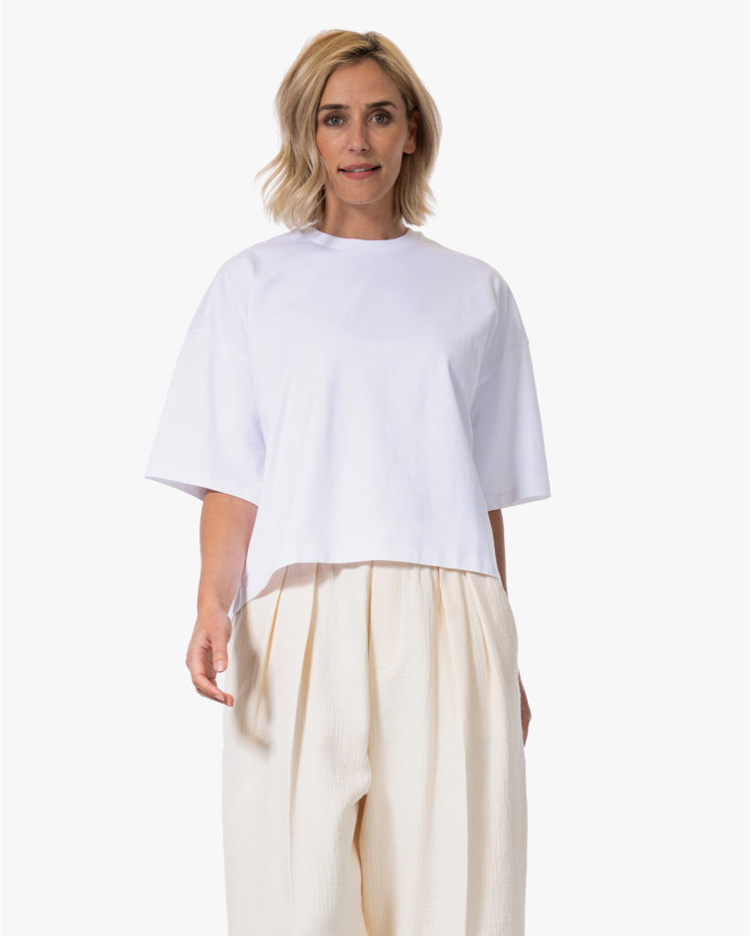 Eloise Boxy T-shirt Wit