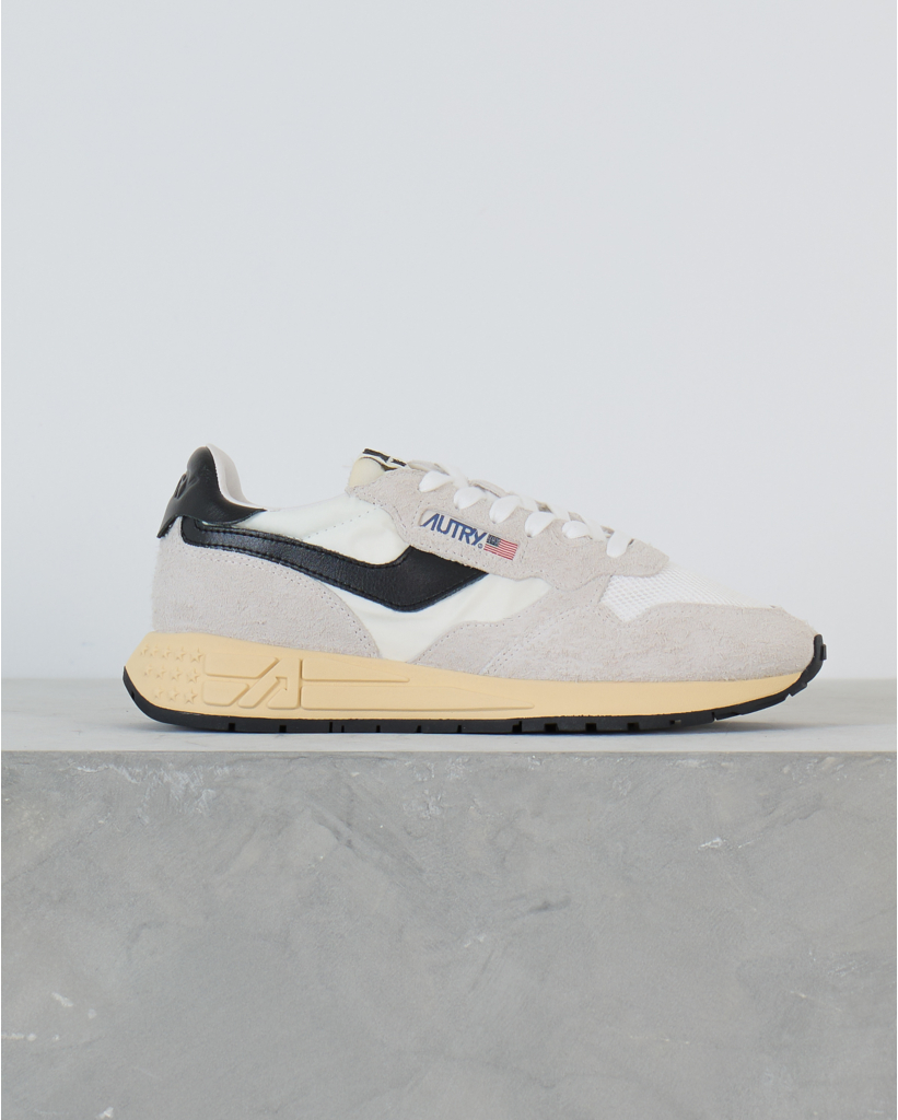 Reelwind Low Sneaker Zwart Wit