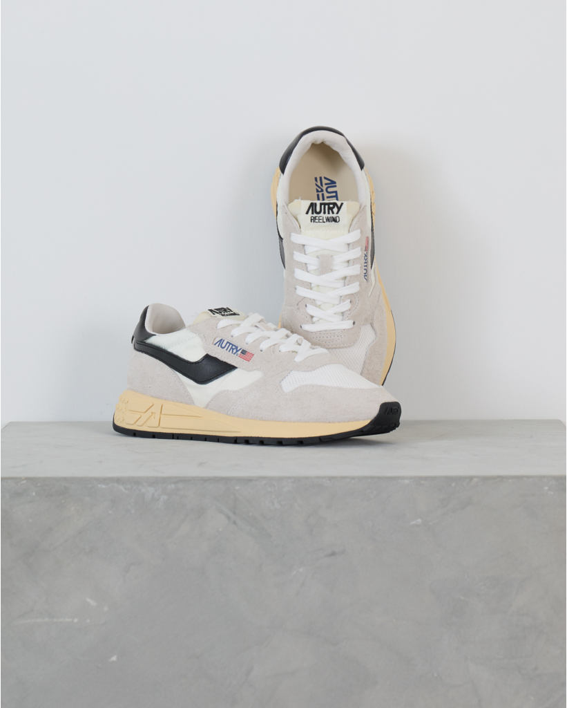 Reelwind Low Sneaker Zwart Wit