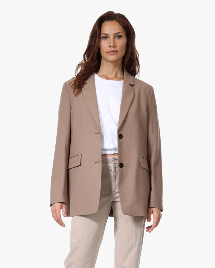 Lola Wolmix Blazer Hazel Beige