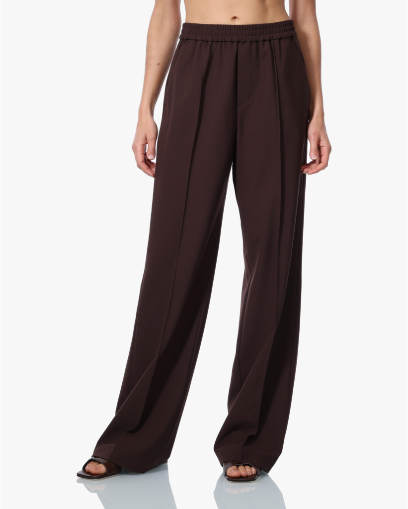 Winona Wolmix Pull-on Broek Mahogany Brown