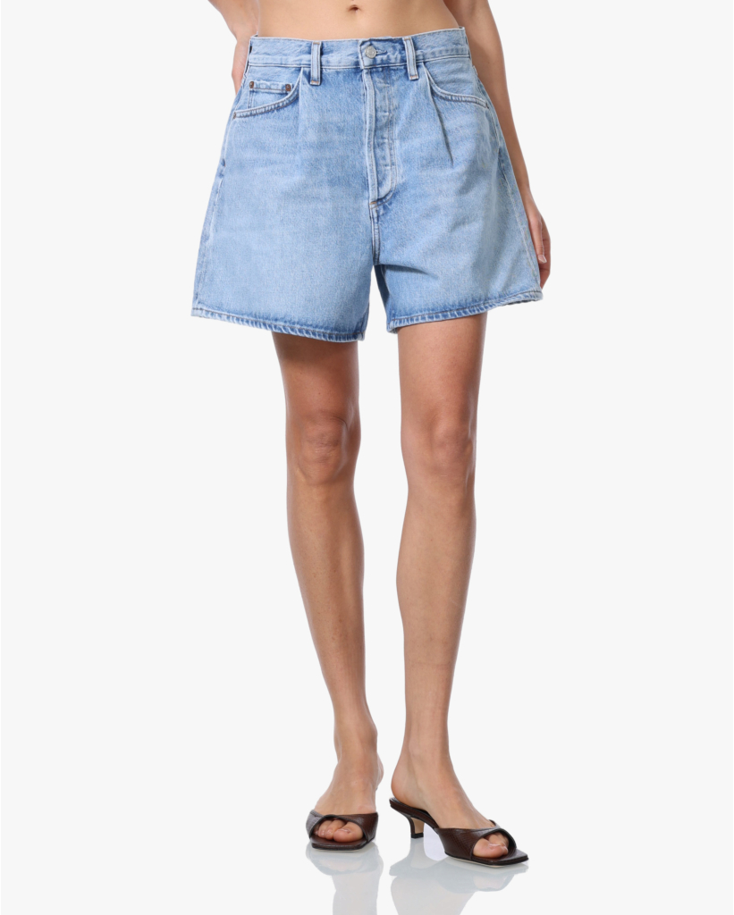 Rhoda Pleated A-line Short Raft