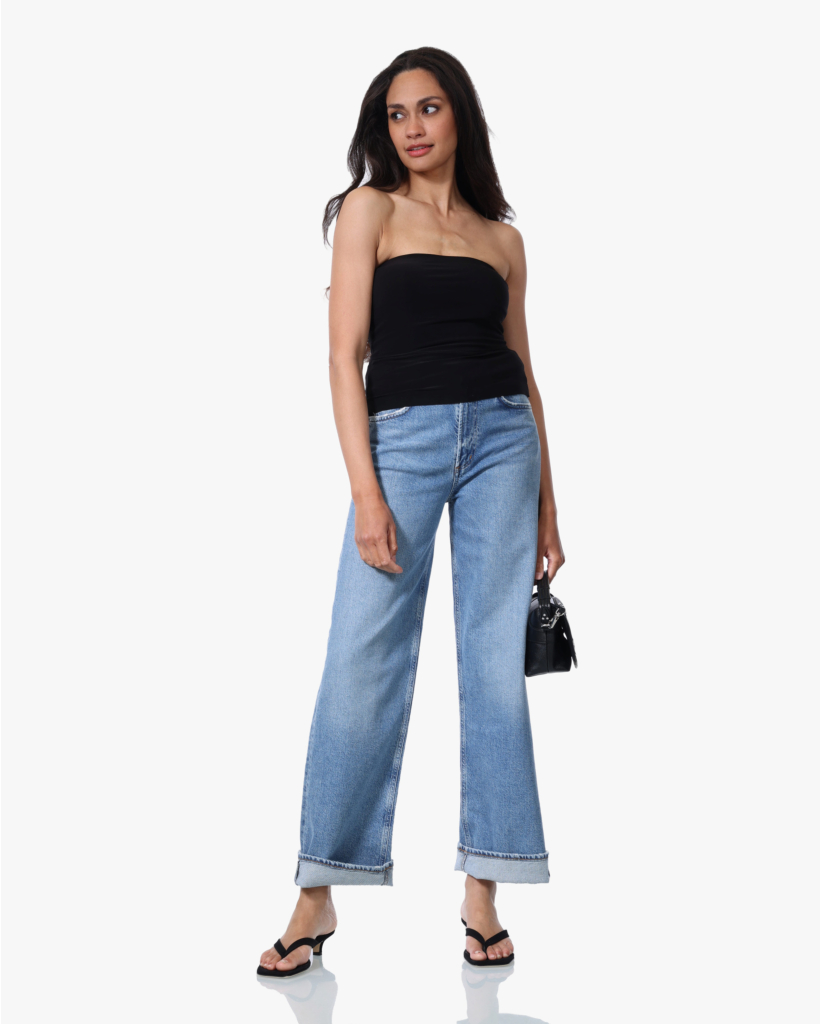 Ren Long Wide Leg Jeans Measure L32
