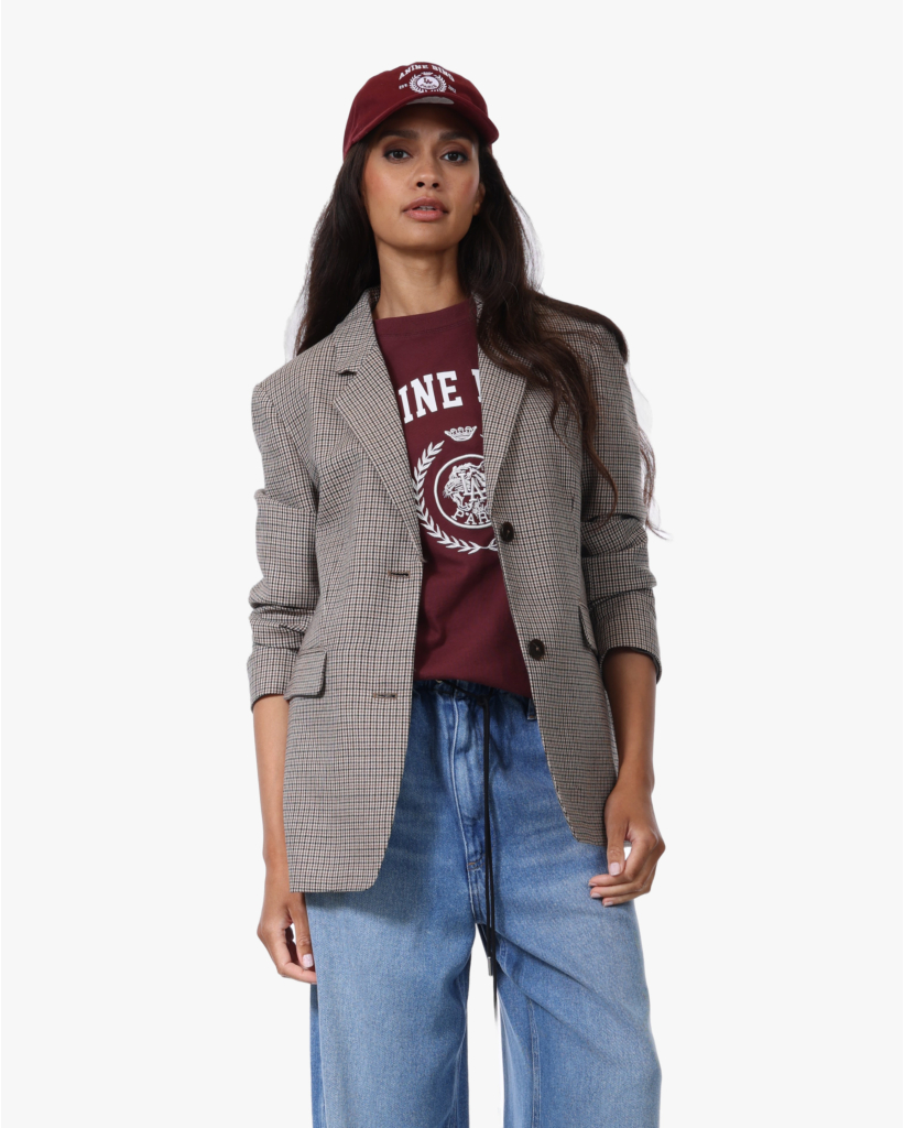 Pet met Logo Print Fig