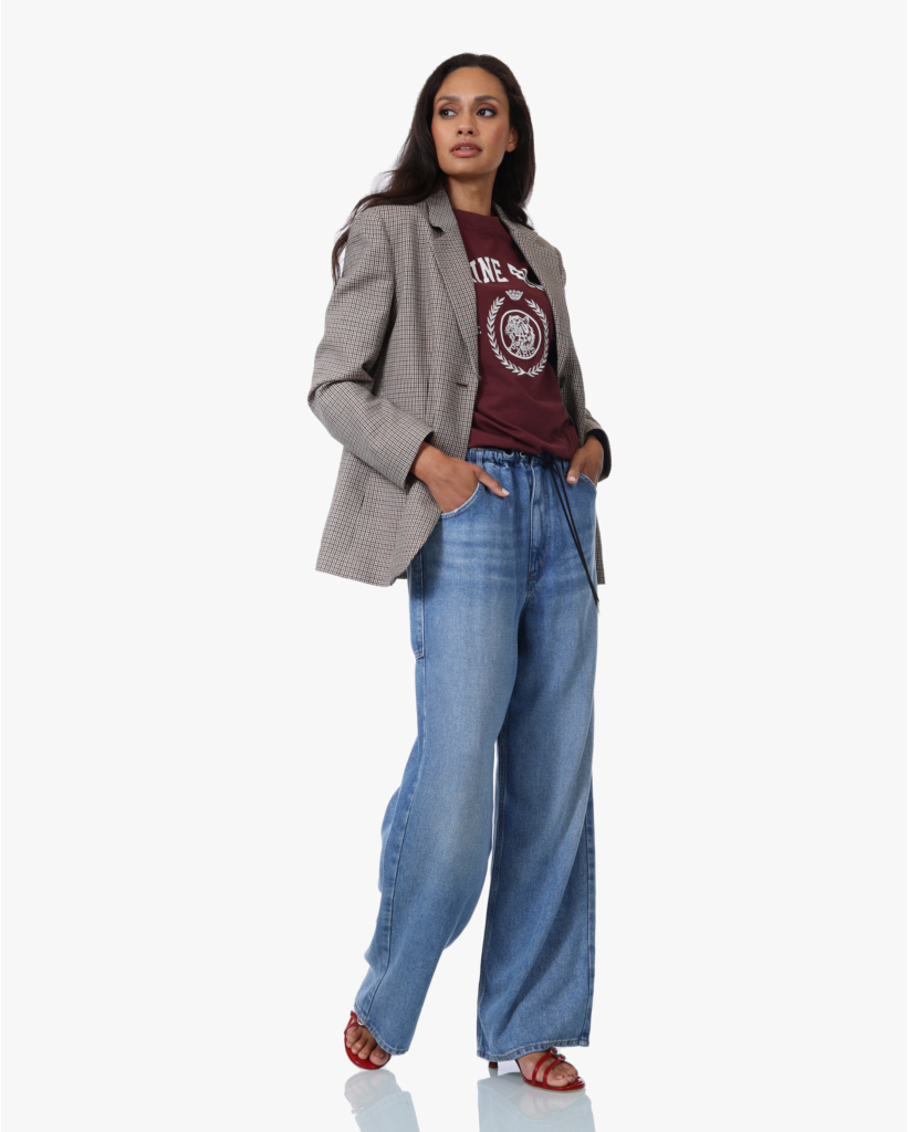 T-shirt met Print Fig