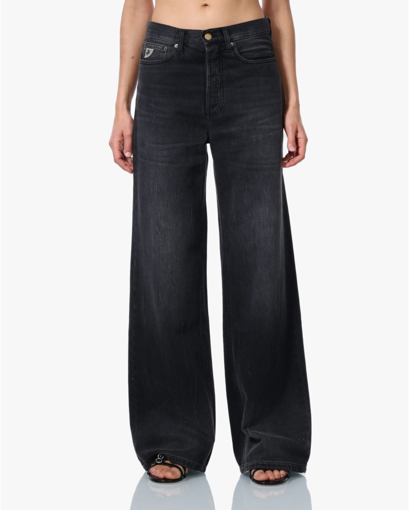 Skater Loose Wide Leg Jeans Blackstone L32