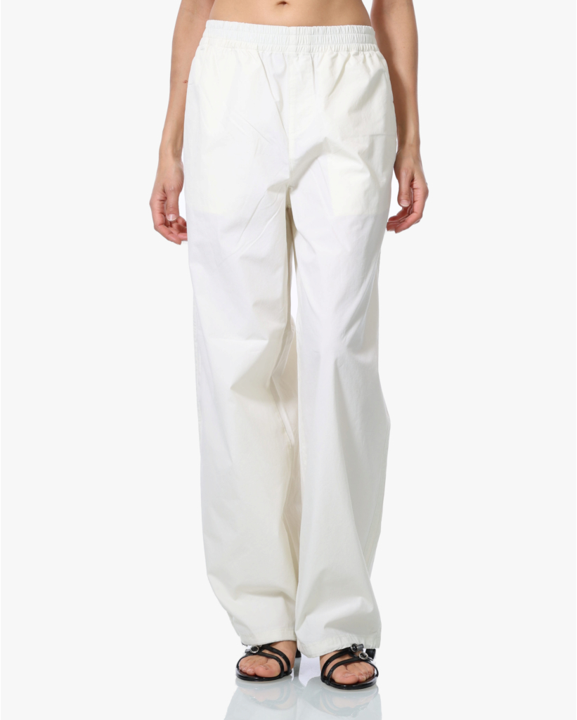 Nazan Biologisch Katoenen Pantalon Off White