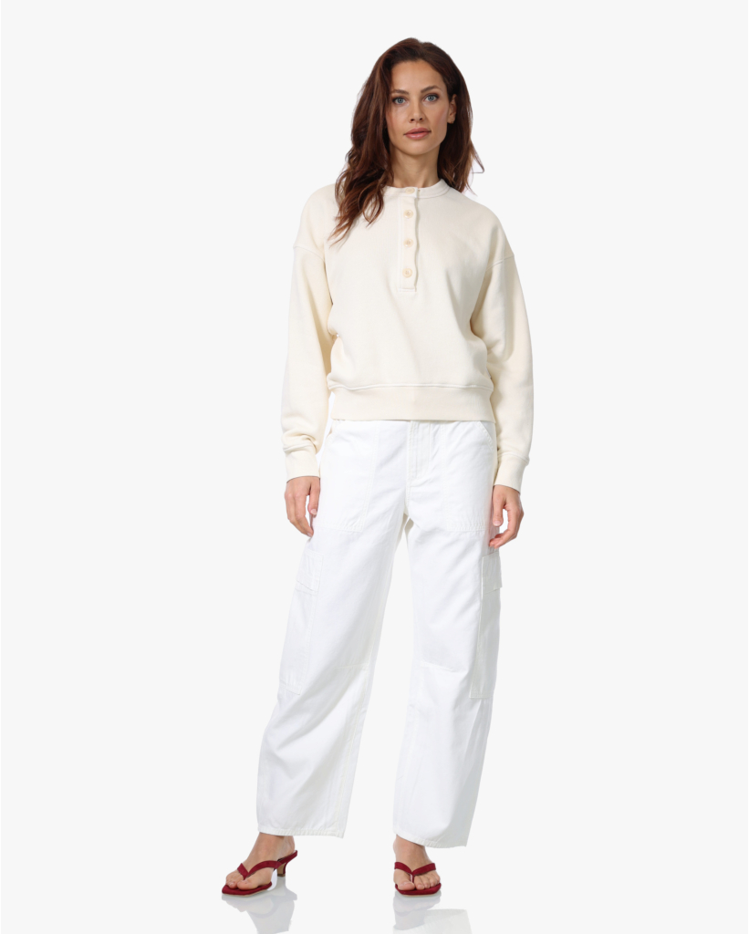 Rhomboid Crewneck Sweater Catalina
