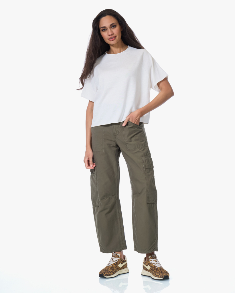 Moeny Trui met Korte Mouw Off-white