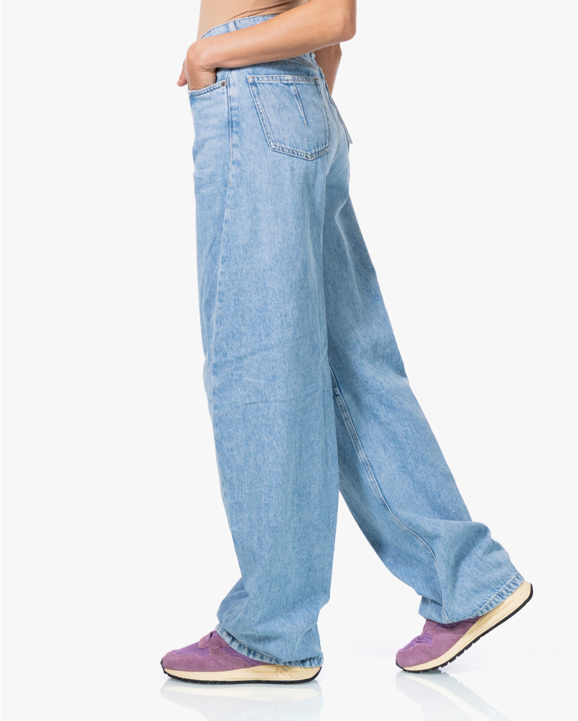 Liable Barrel Jeans Blauw L34
