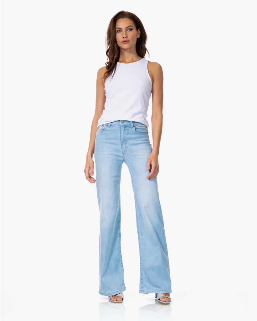 Dubbellaagse Tanktop Wit