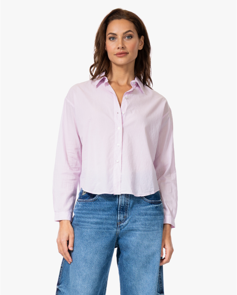Katoen Voile Blouse Cool Rose 