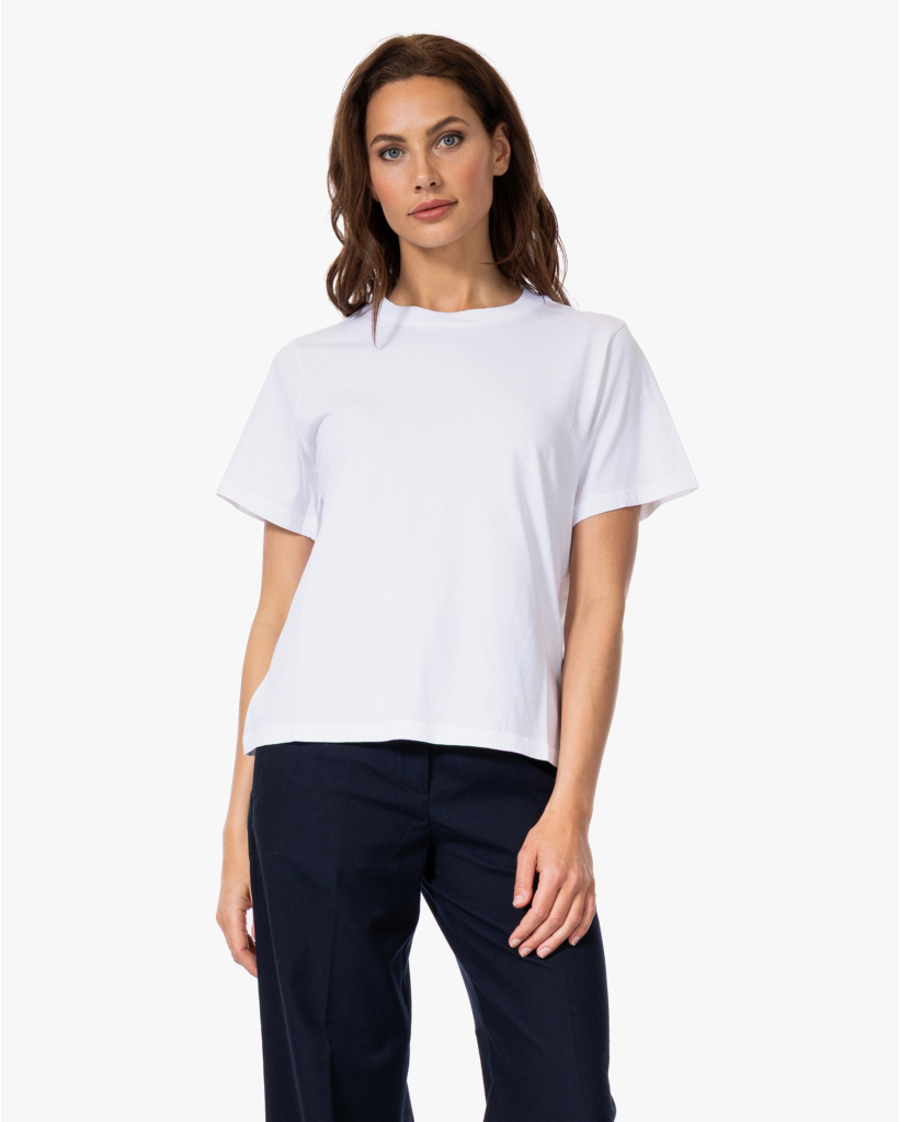 Katoenen T-shirt Wit 