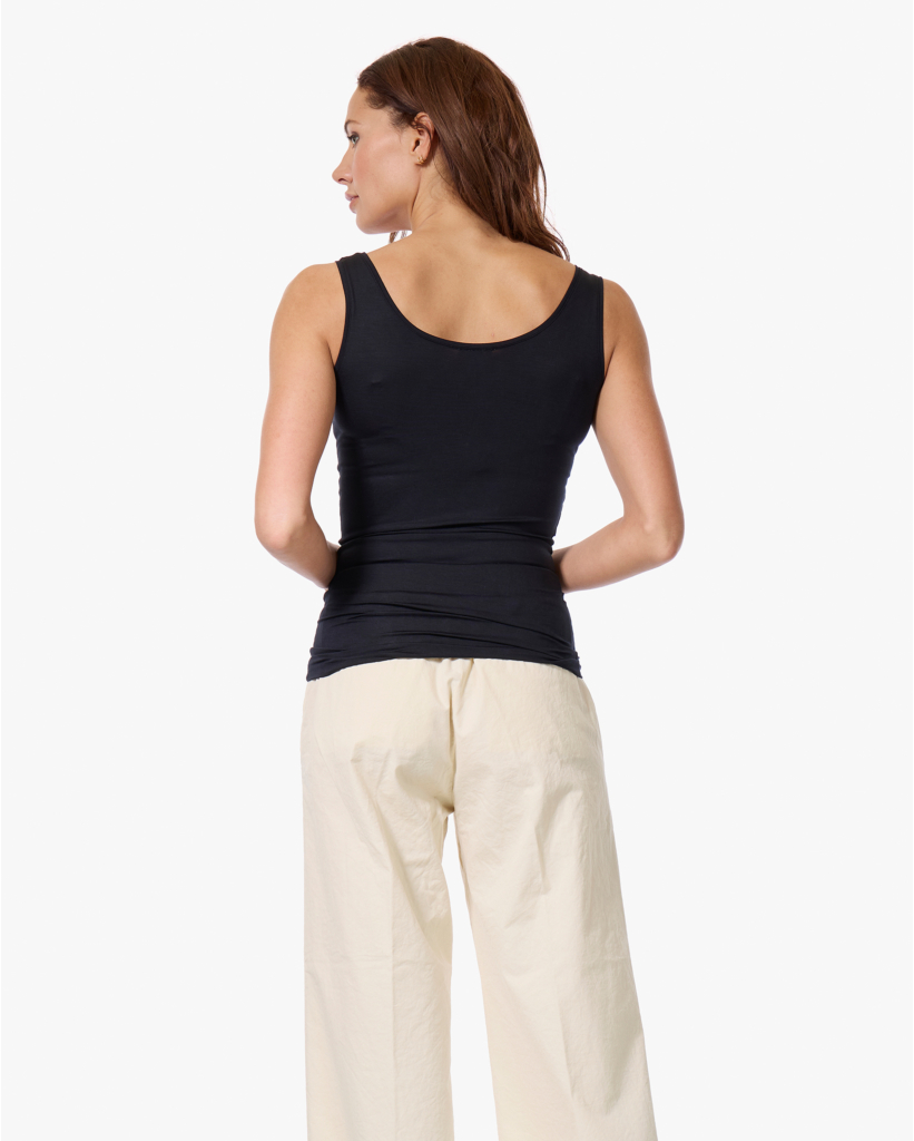 Soft Touch Tank Top Zwart
