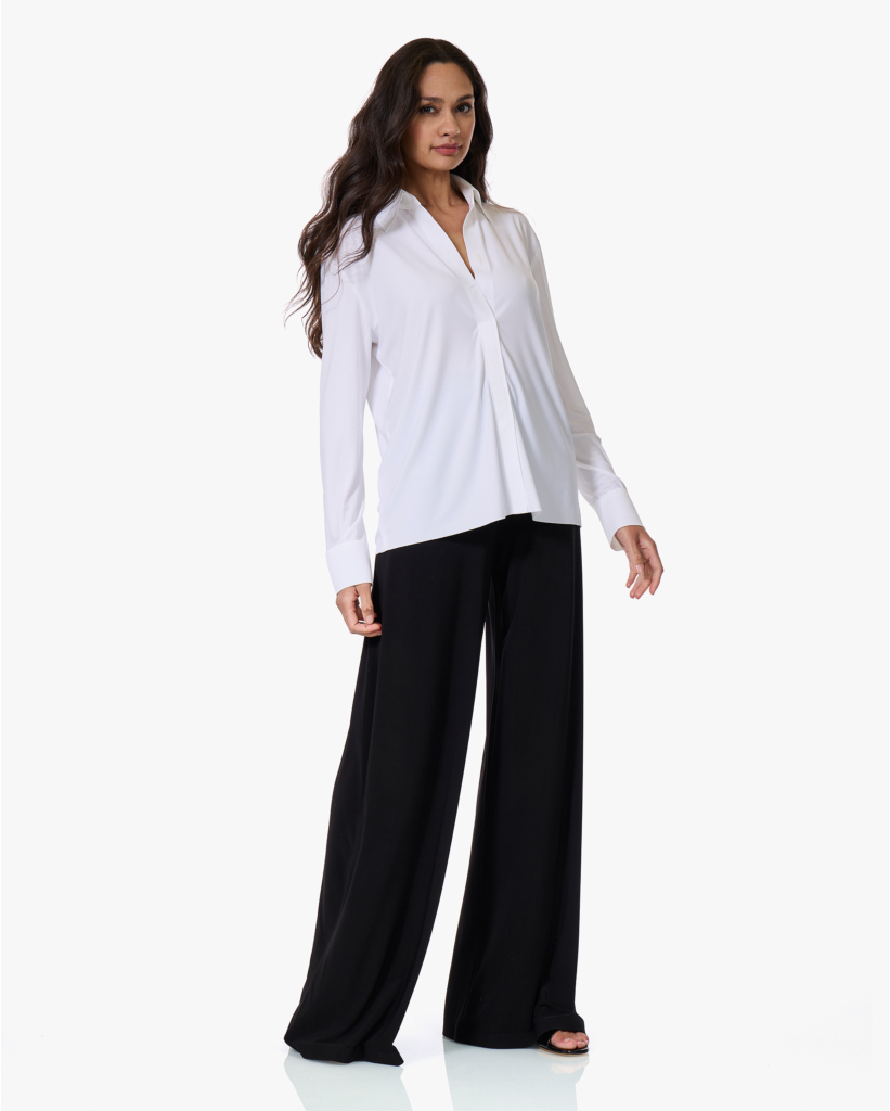 Tech Jersey Blouse Snow White