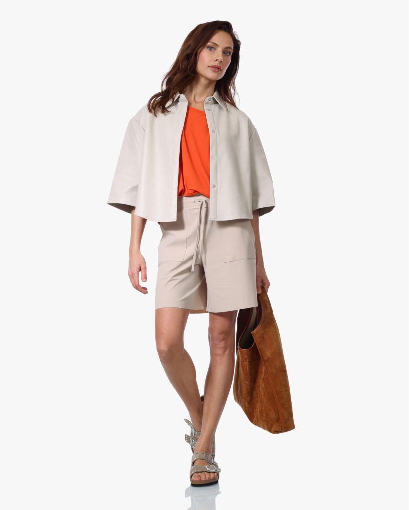 Paly Travelstof T-shirt Burned Orange