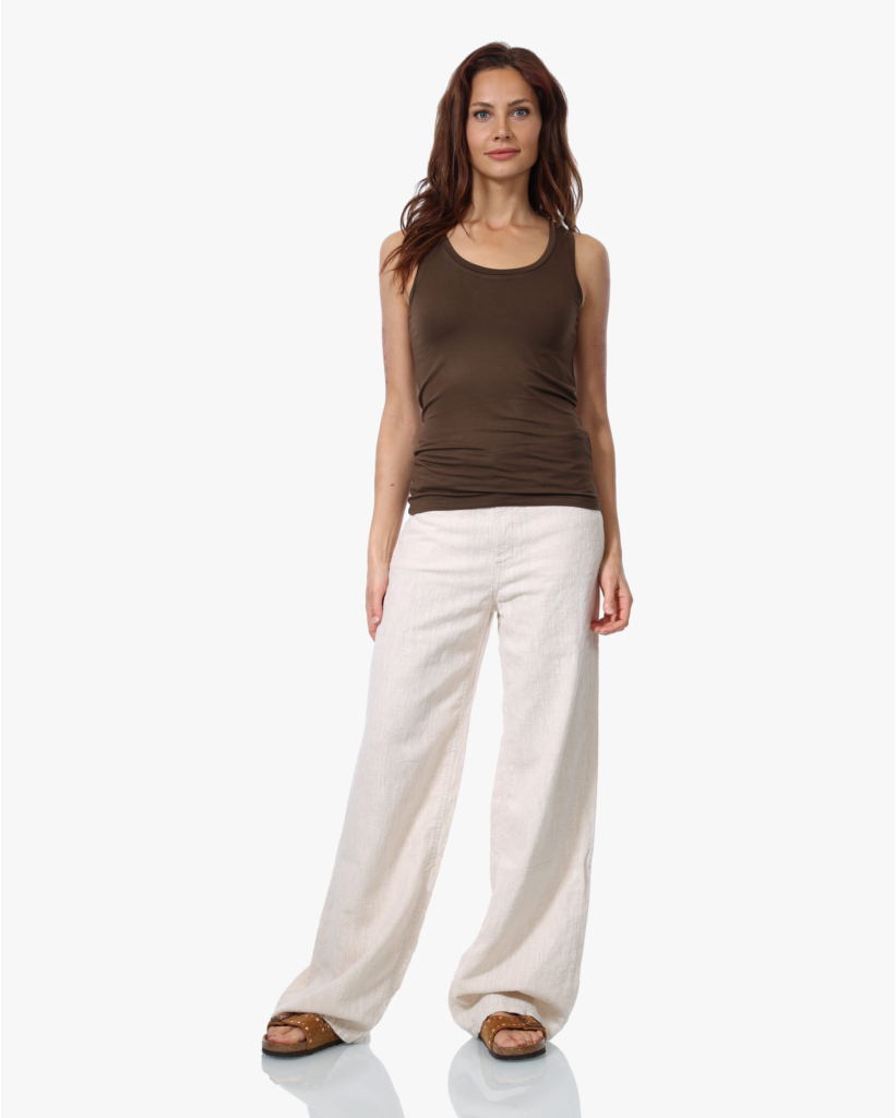 Soft Touch U-hals Top Tonka