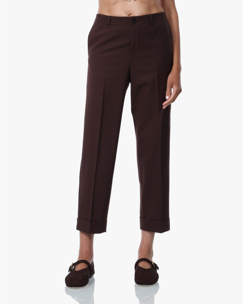 Souki Wolmix Pantalon Mahogany Brown