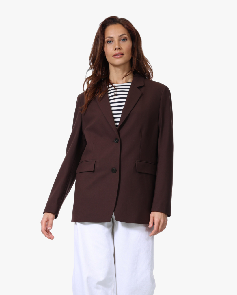 Lola Classic Blazer Mahogany Brown