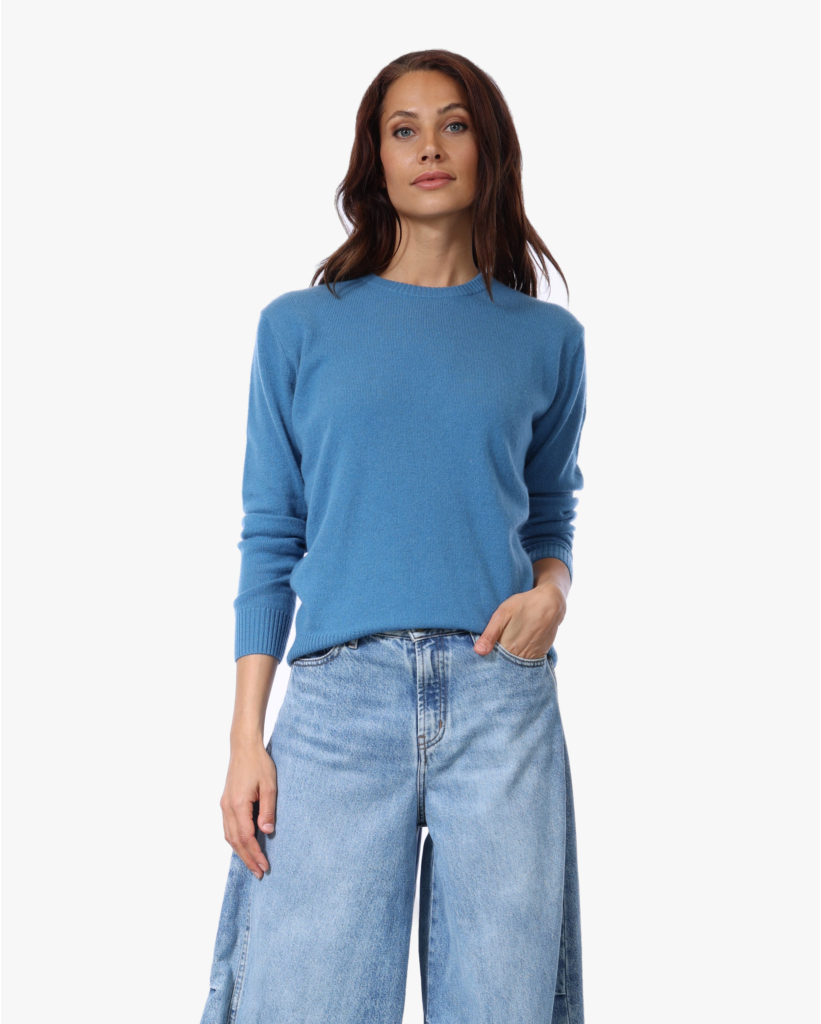 Ysee Kasjmier Knit Blue Steel