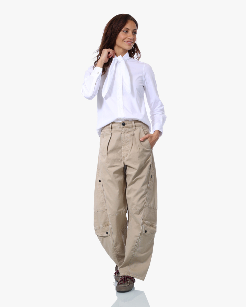 Circia Blouse met Strik Blanc