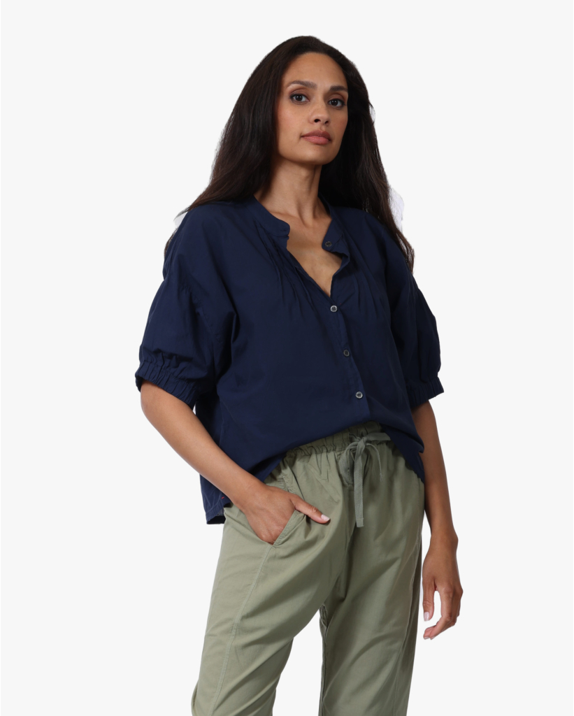 Dutch Lightweight Blouse Navy
