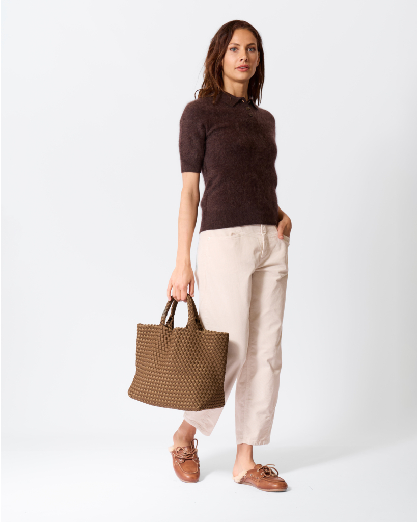Margot Cashmere T-shirt Brownie