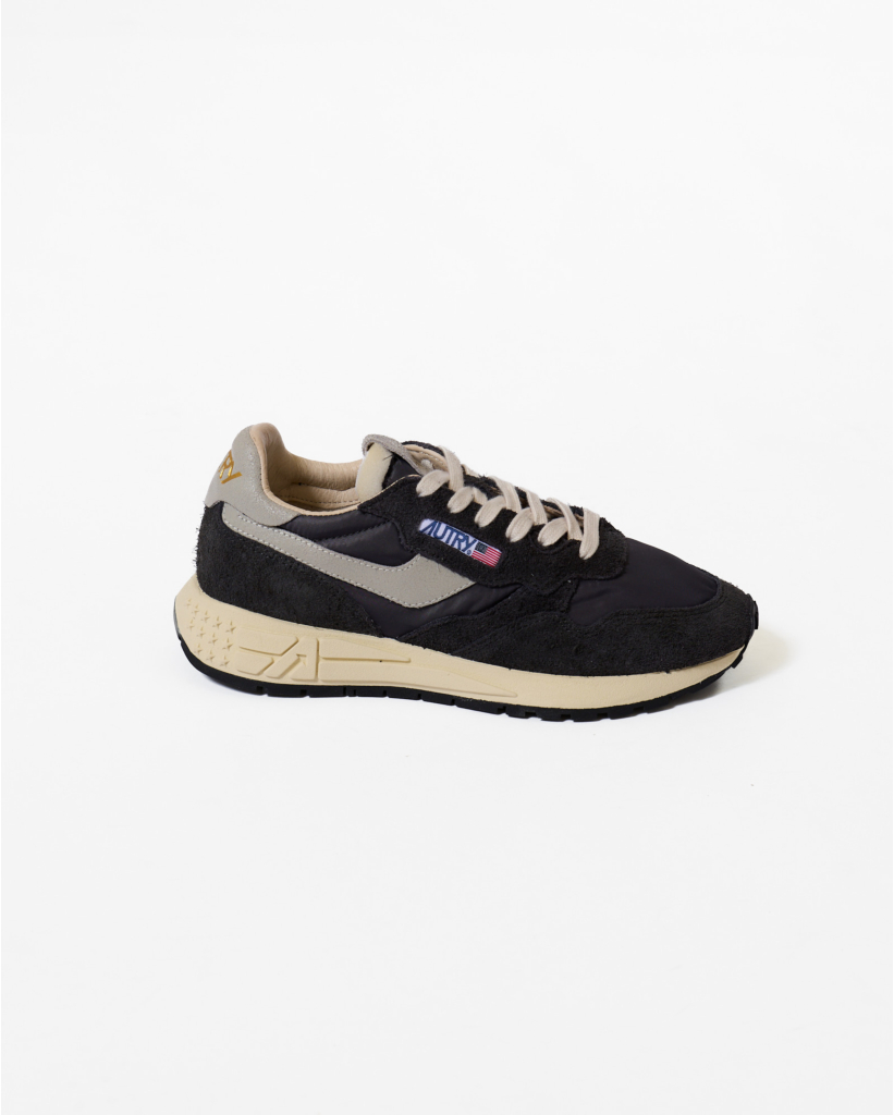 Reelwind Low Suede Sneaker White/Black