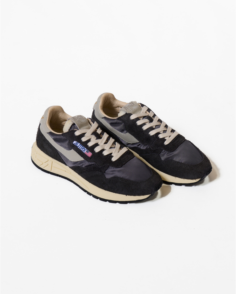 Reelwind Low Suede Sneaker White/Black
