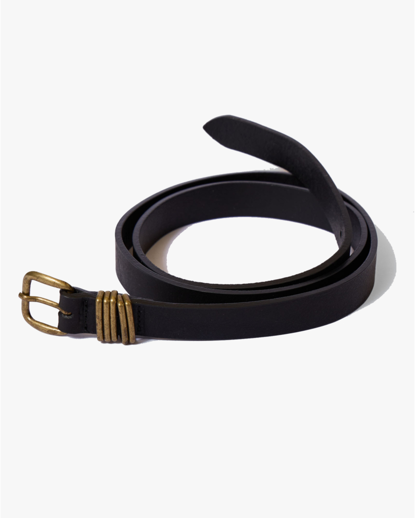 Leren Riem Zwart