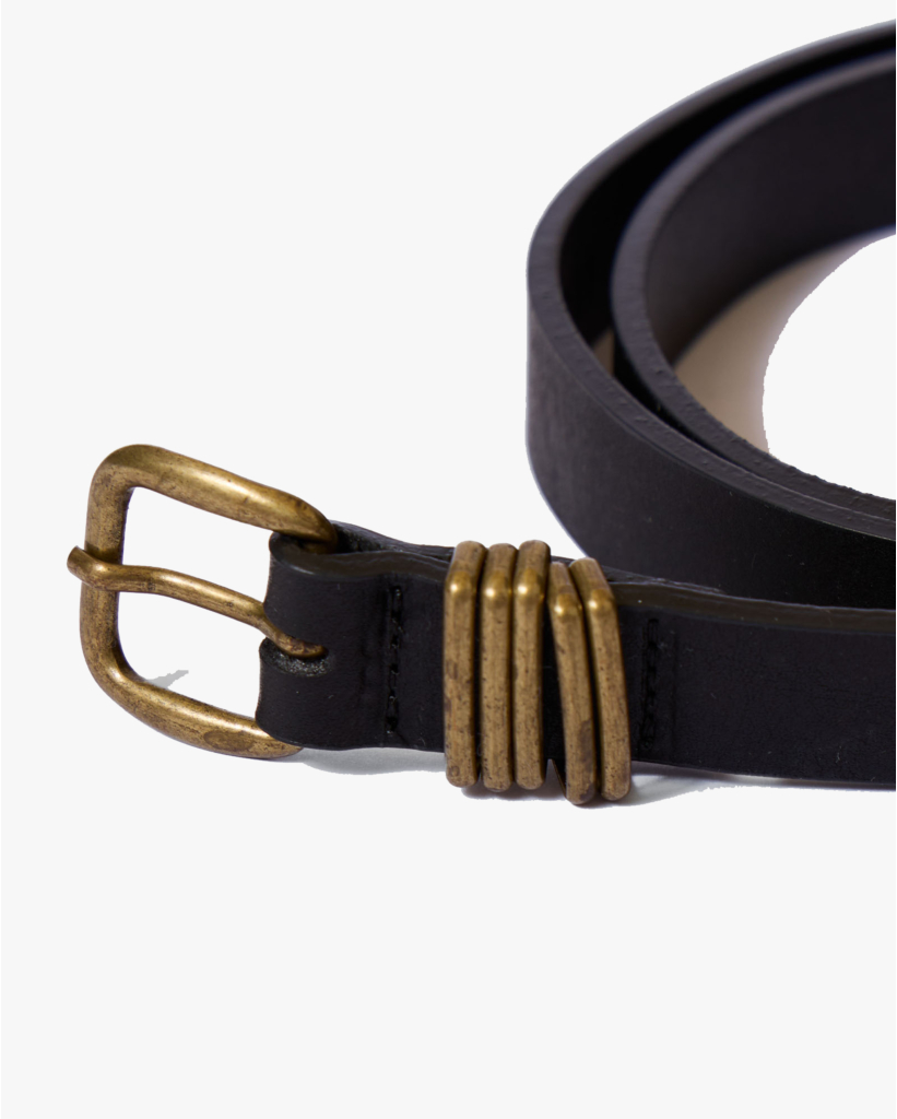 Leren Riem Zwart