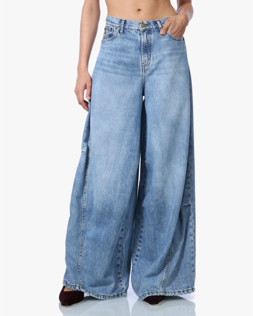 Aerea Parachute Wide Jeans Double Stone L32