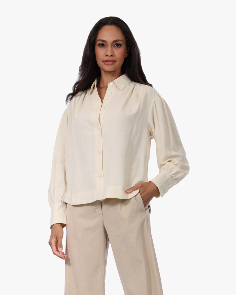 Twill Blouse Cream
