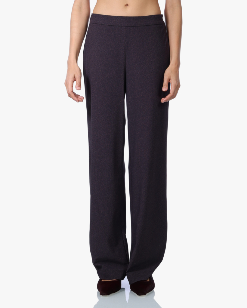 Wary Pique Travel Pant Merlot Blend Structure